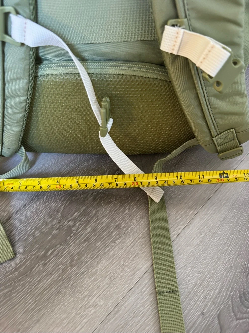 Puma Light Green Backpack with White Accents